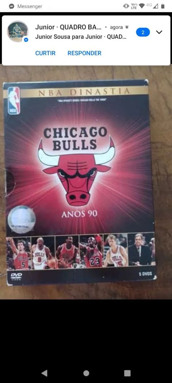 Coletânea basquete NBA Chicago Bulls anos 90 ORIGINAL 