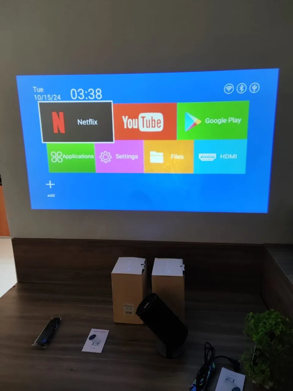 Projetor Android Hy300 NOVO