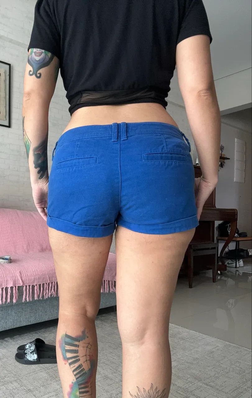 Mini shorts importado Abercrombie Fitch 38 - Foto 4