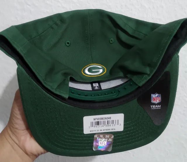 Boné Original New Era Green Bay Packers 950 Team - Tamanho Único - Foto 2