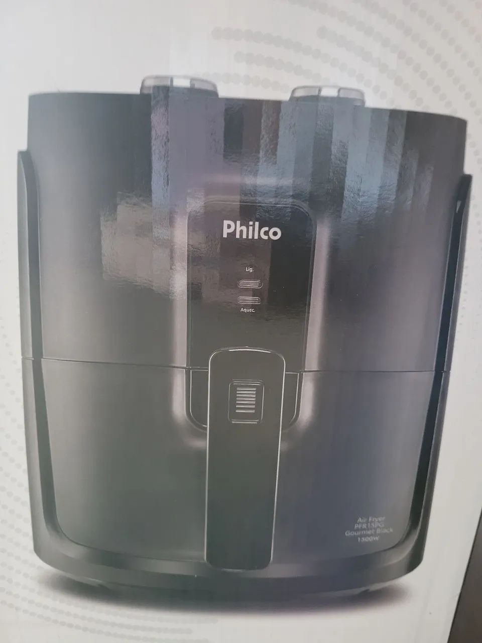 Air Fryer Philco PFR15PG 4,4 Litros 1500W Preto abaixo de loja pra vender hoje - Foto 2