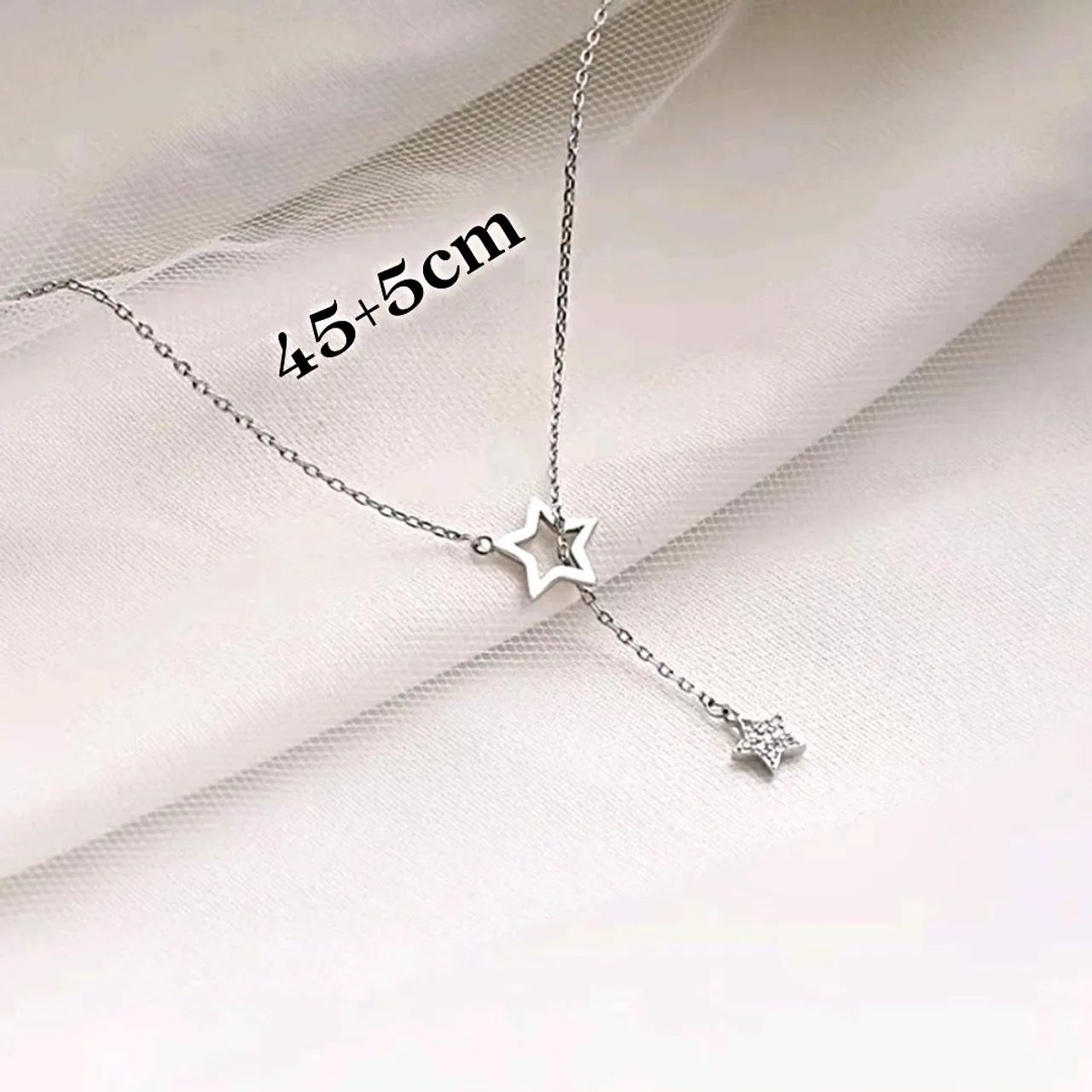 Colar Minimalista Estrela Ponto de Luz - Foto 4