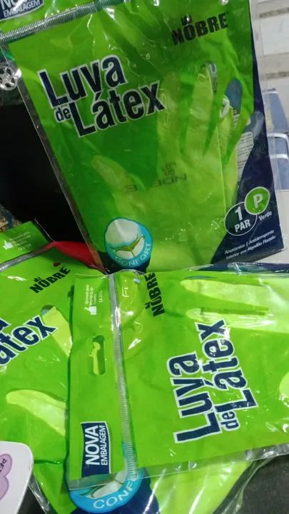 LUVA LÁTEX NOBRRE 