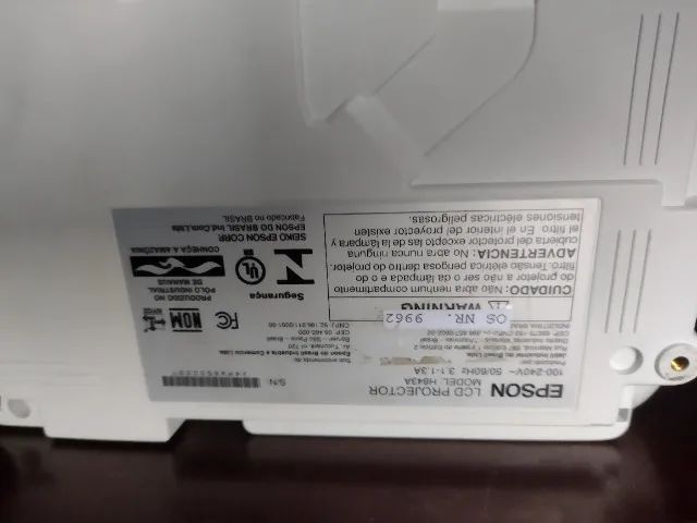 PROJETOR EPSON POWERLITE X41+ H843A-3600 lumens-Conectividade Wireless- super novo - Foto 6