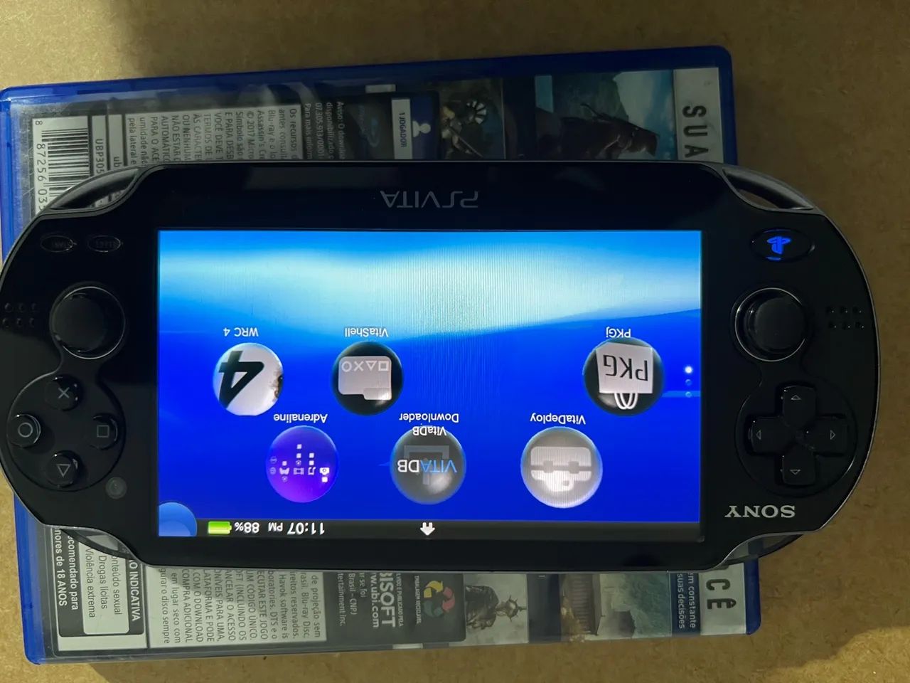 PS vita desbloqueado 4gb leia  - Foto 4