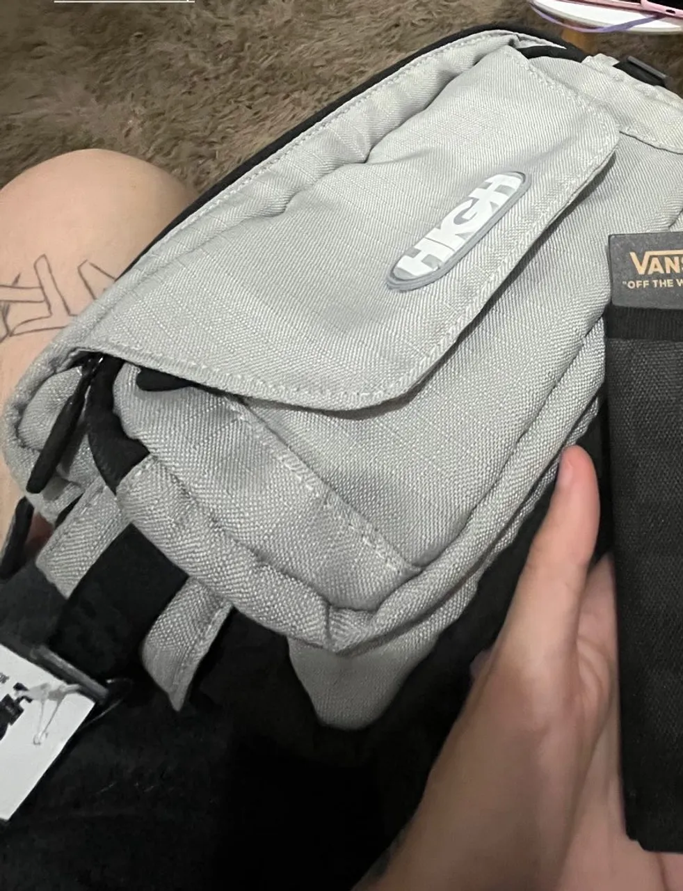 Bolsa HIGH cinza