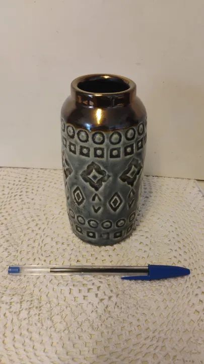 Vaso de cerâmica vintage