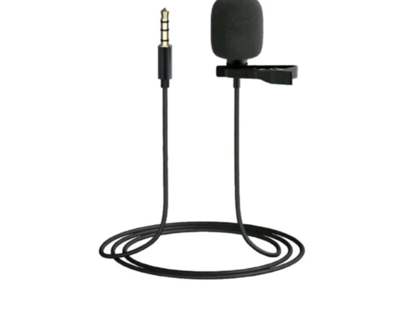 Microfone de Lapela com fio