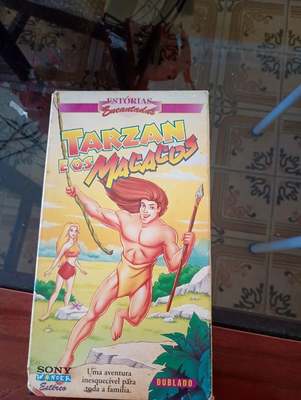 Fita VHS Tarzan e os Macacos - Dublado