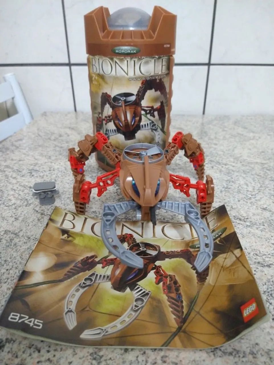 LEGO Bionicle 8745 Visorak Roporak (ano 2005)