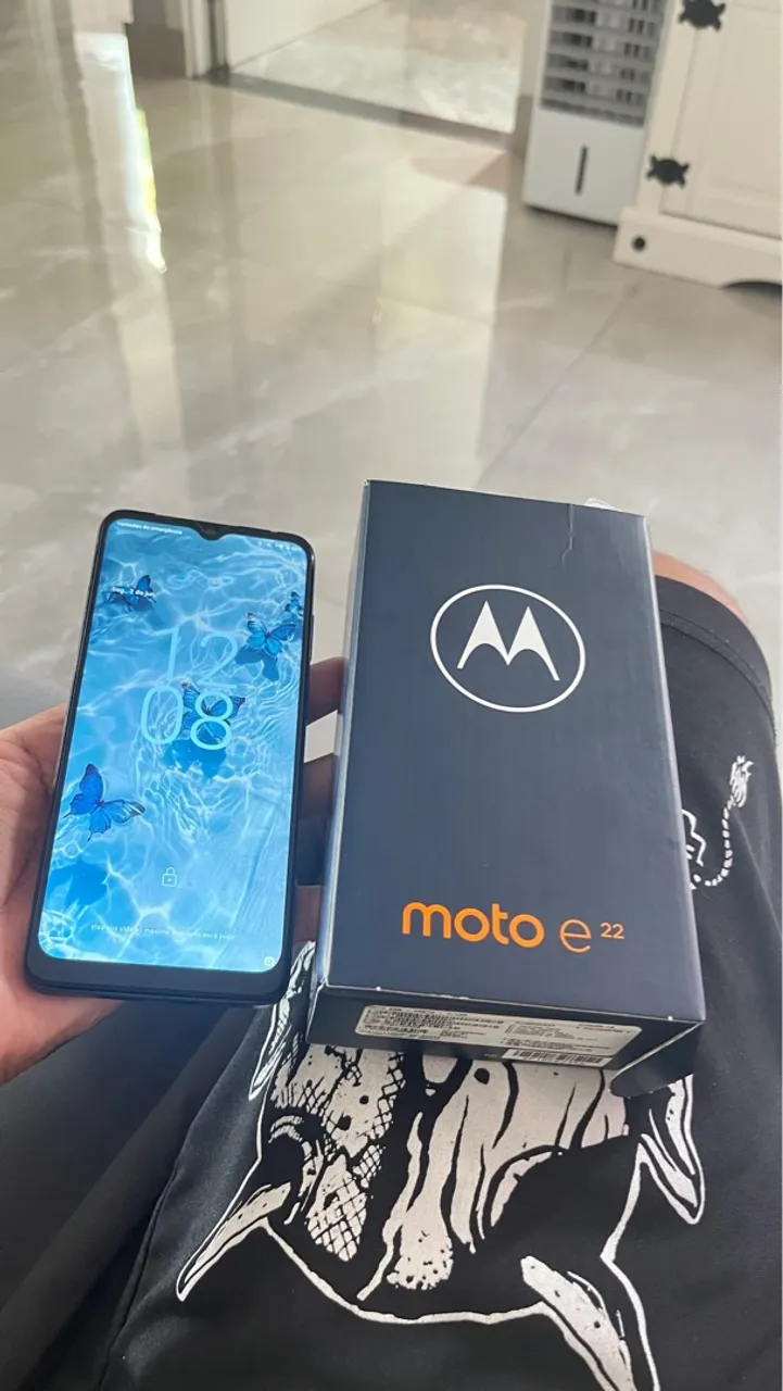 Moto E22 128 gb excelente estado de conservação