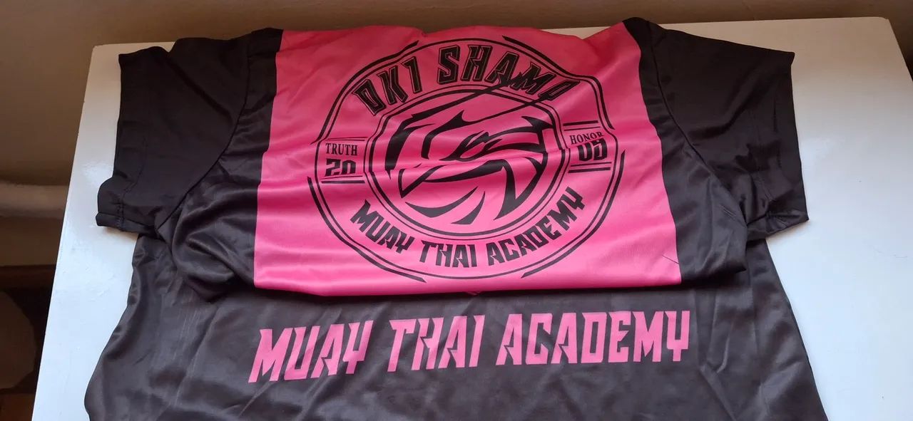 Kit roupa feminina Muay Thai personalizada Dk1 Shamo - Foto 3