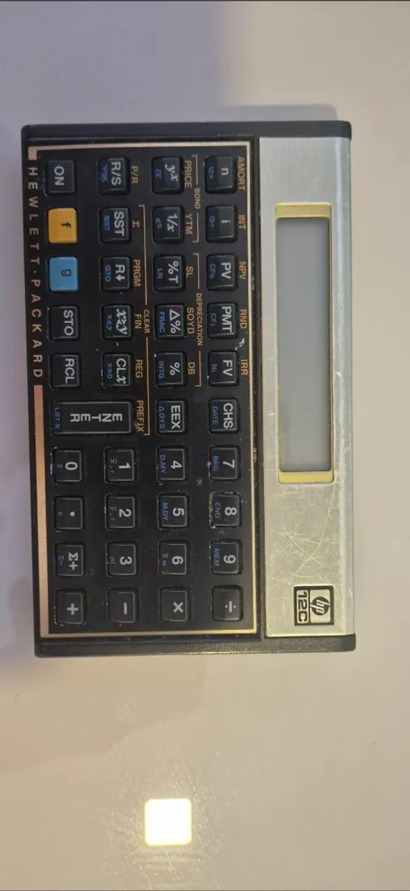 Calculadora HP 12C - Financeira