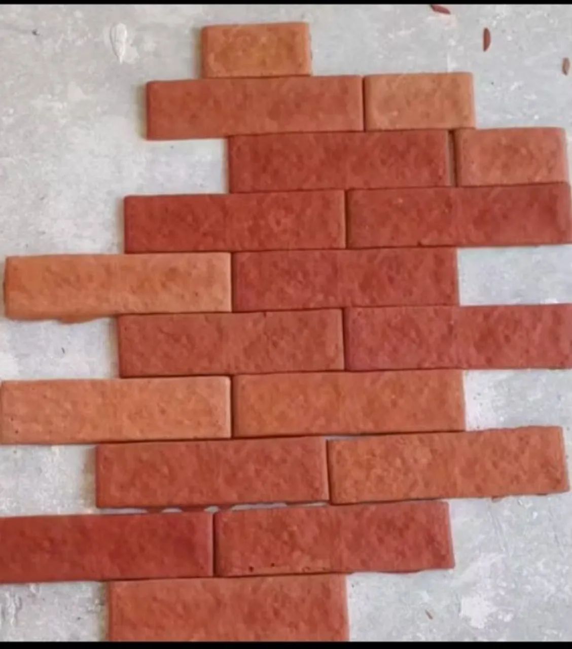 Revestimento de gesso 3d modelo tijolinho rústico rockface para Ambientes Sofisticados - Foto 2