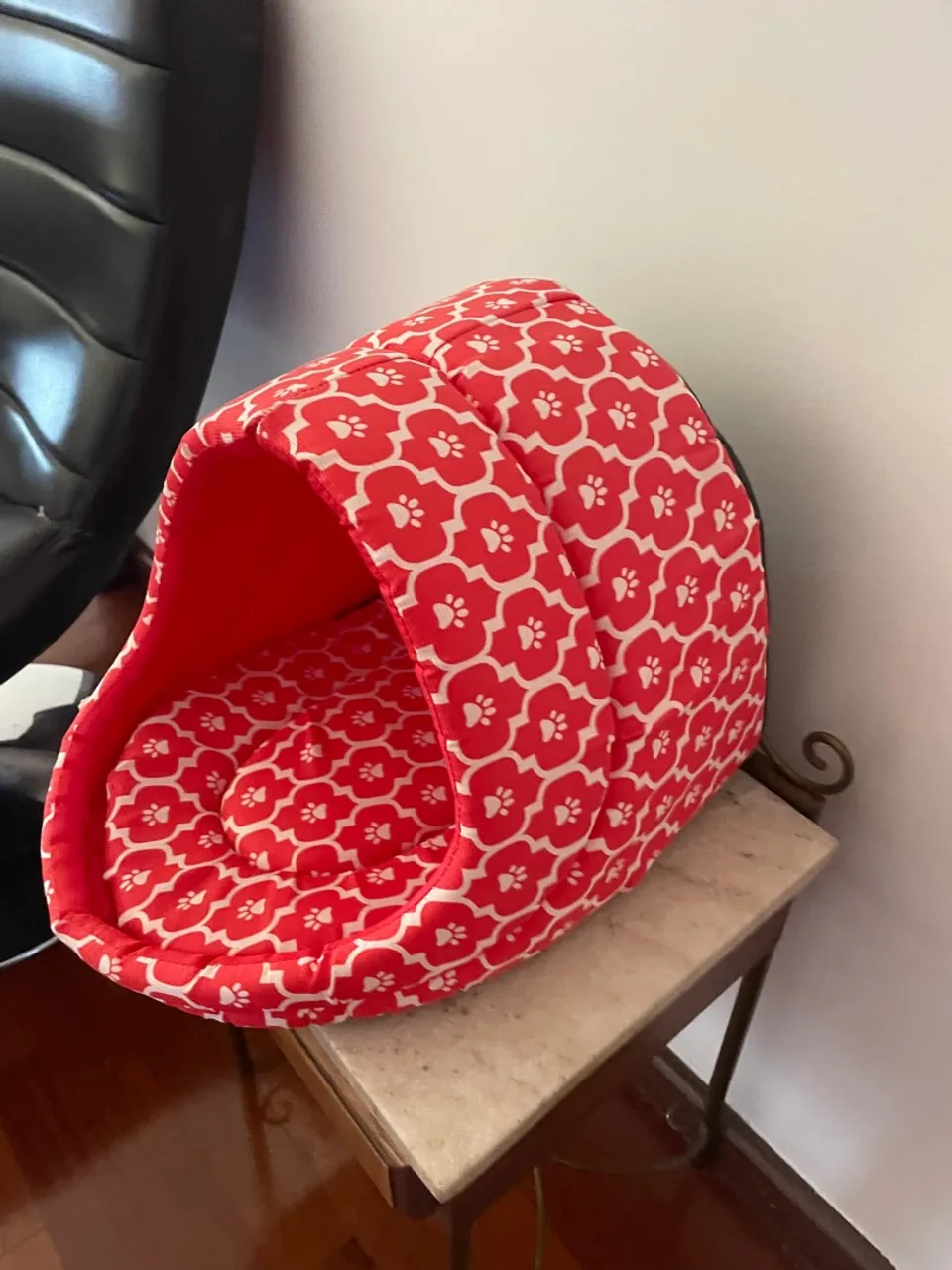 Cama para Pet com Design Floral