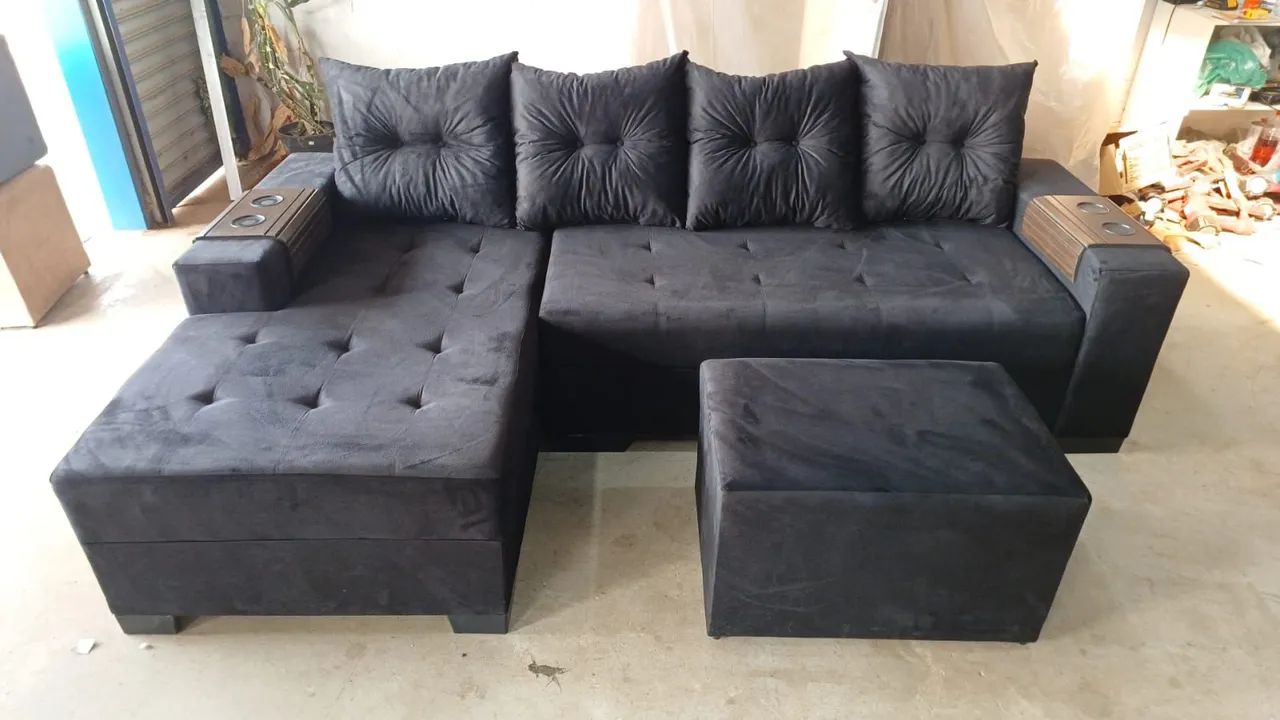 SOFÁ 4 LUGARES COM CHAISE FIXO 2