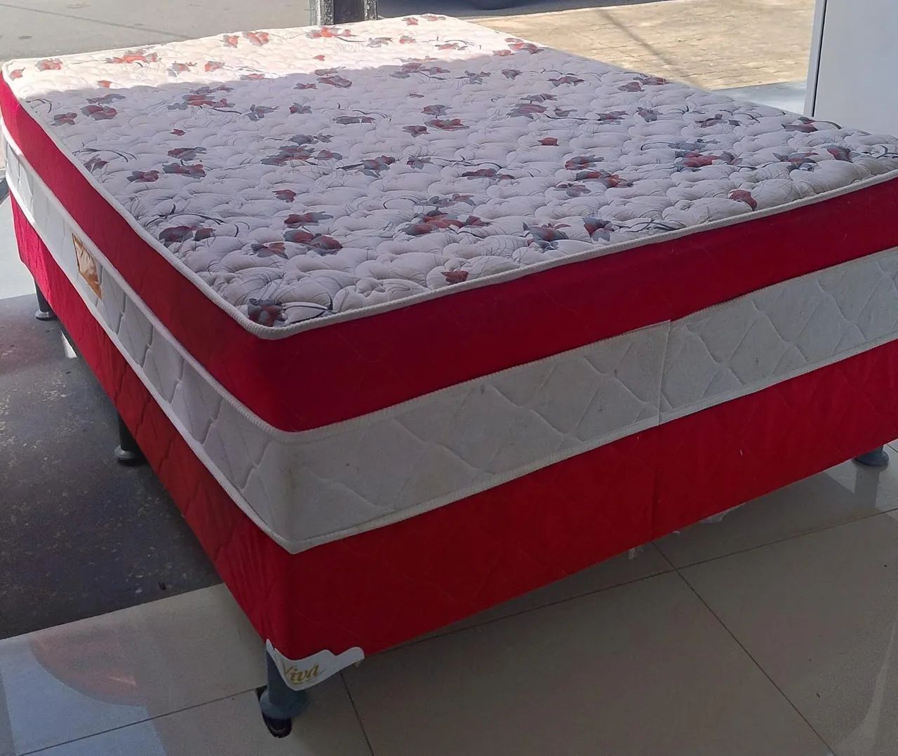 Cama Box Casal de mola. Faço a entrega * 