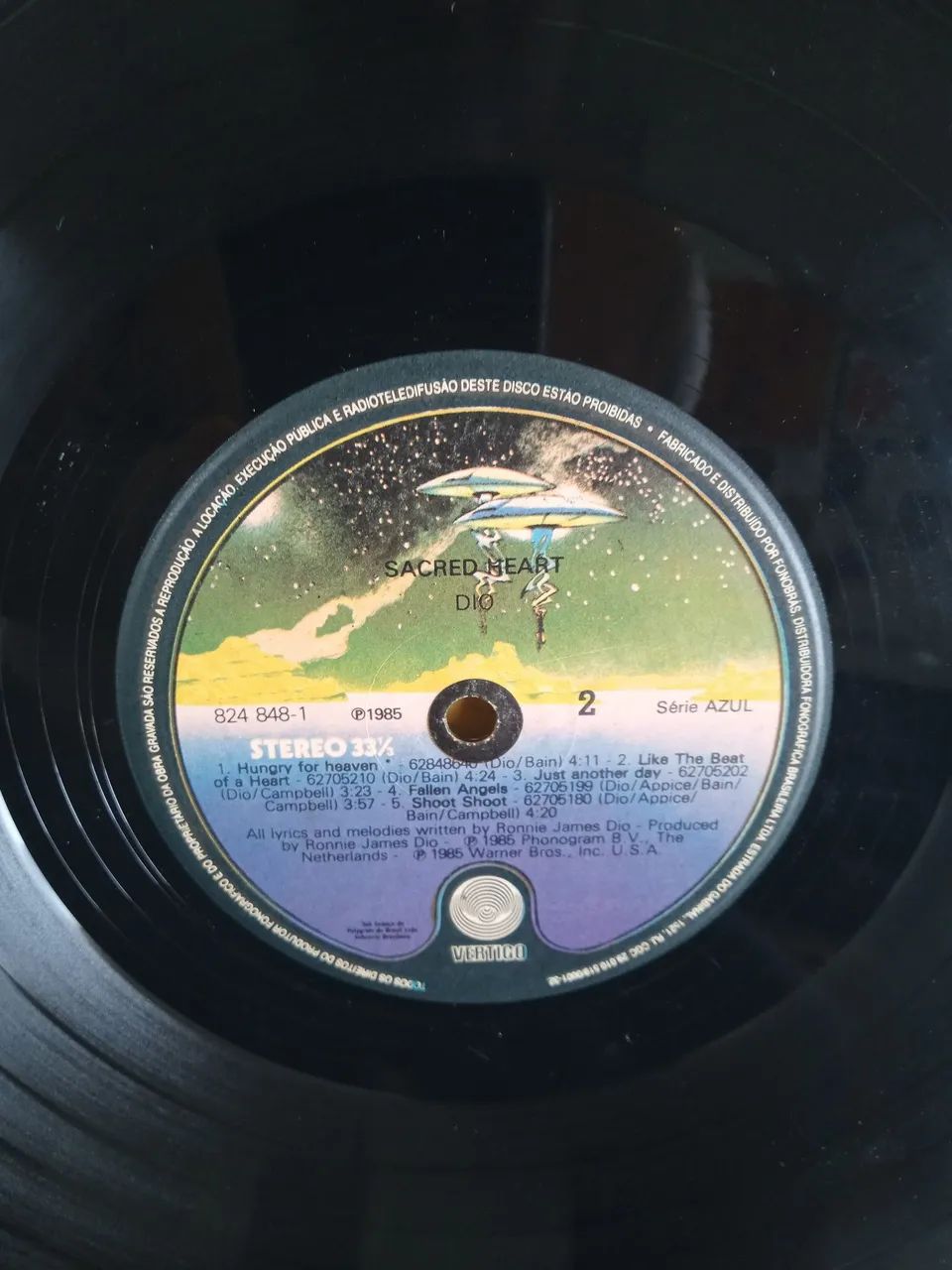 Lp DIO - Sacred Heart 1985 Excelente Estado  - Foto 4