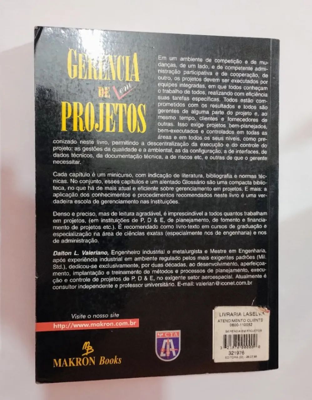 Livro - Gerência Em Projetos - Pesquisa, Desenvolvimento e Engenharia -Usado - Foto 2
