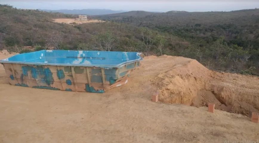 PISCINA DE FIBRA USADA MAS TOP