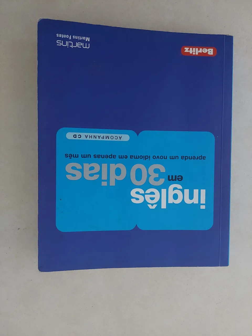 Livro Inglês em 30 dias SEM CD - Berlitz