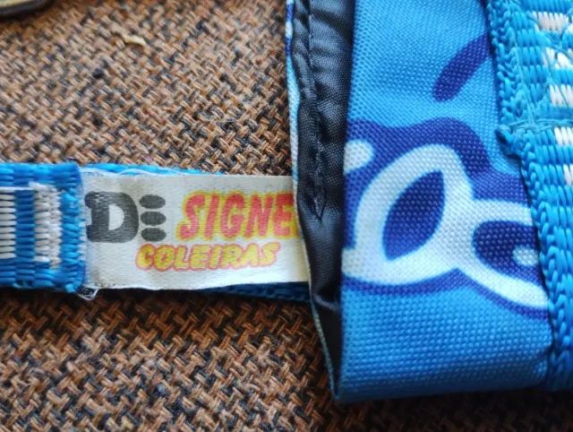 Coleira Peitoral para Cachorros ou Gatos de pequeno porte, de 4 a 5 Kg, regulável. - Foto 3