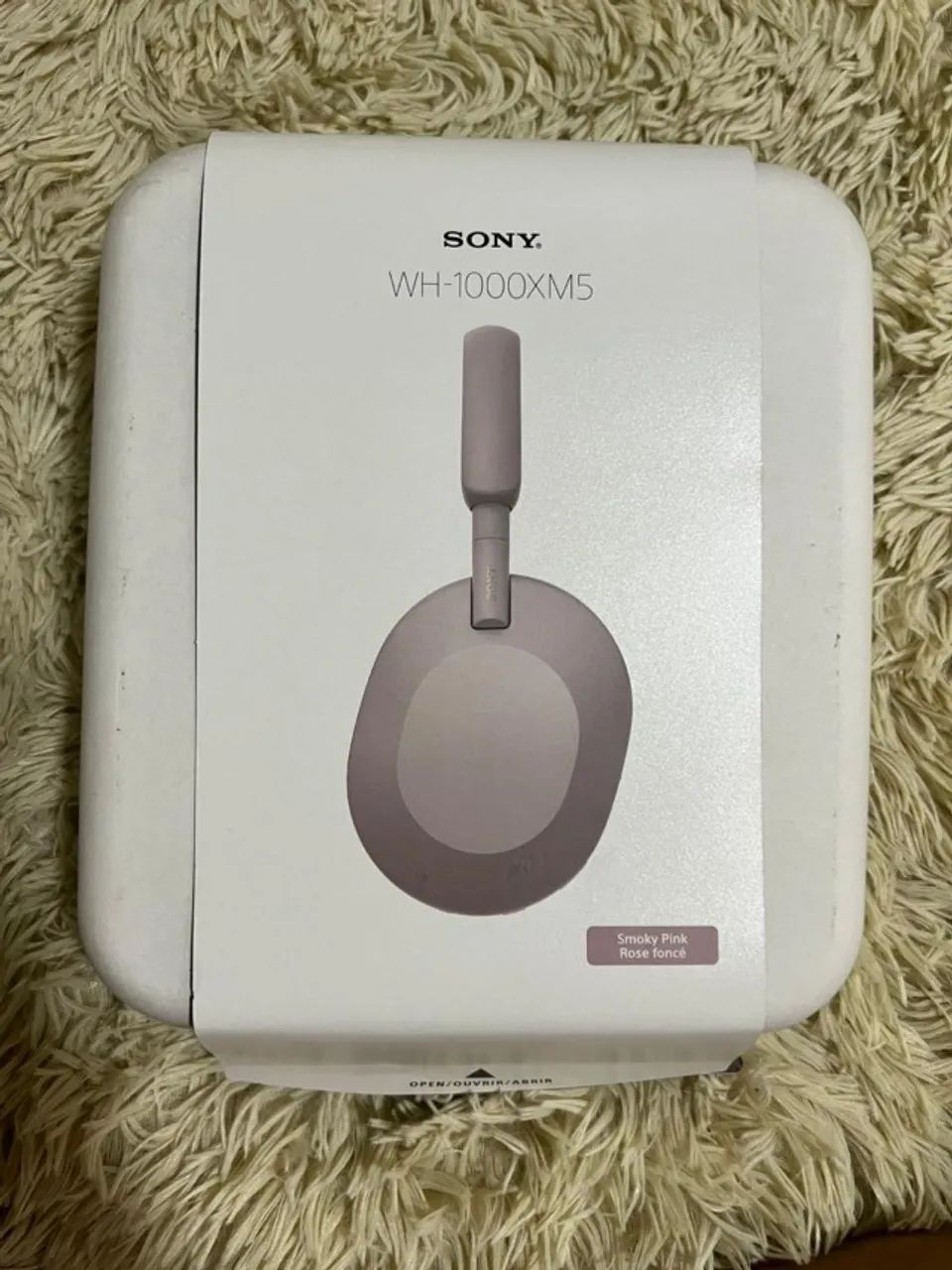 Fone Sony WH-1000XM5 - Cor Rosa - Fones de Ouvido - Taguatinga