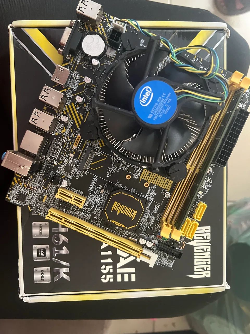 Vende placa mãe completa