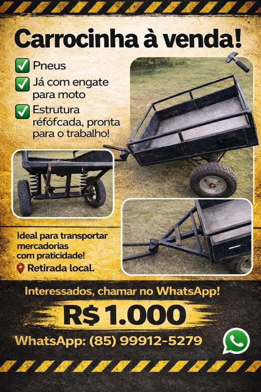 Vende-se carrocinha 