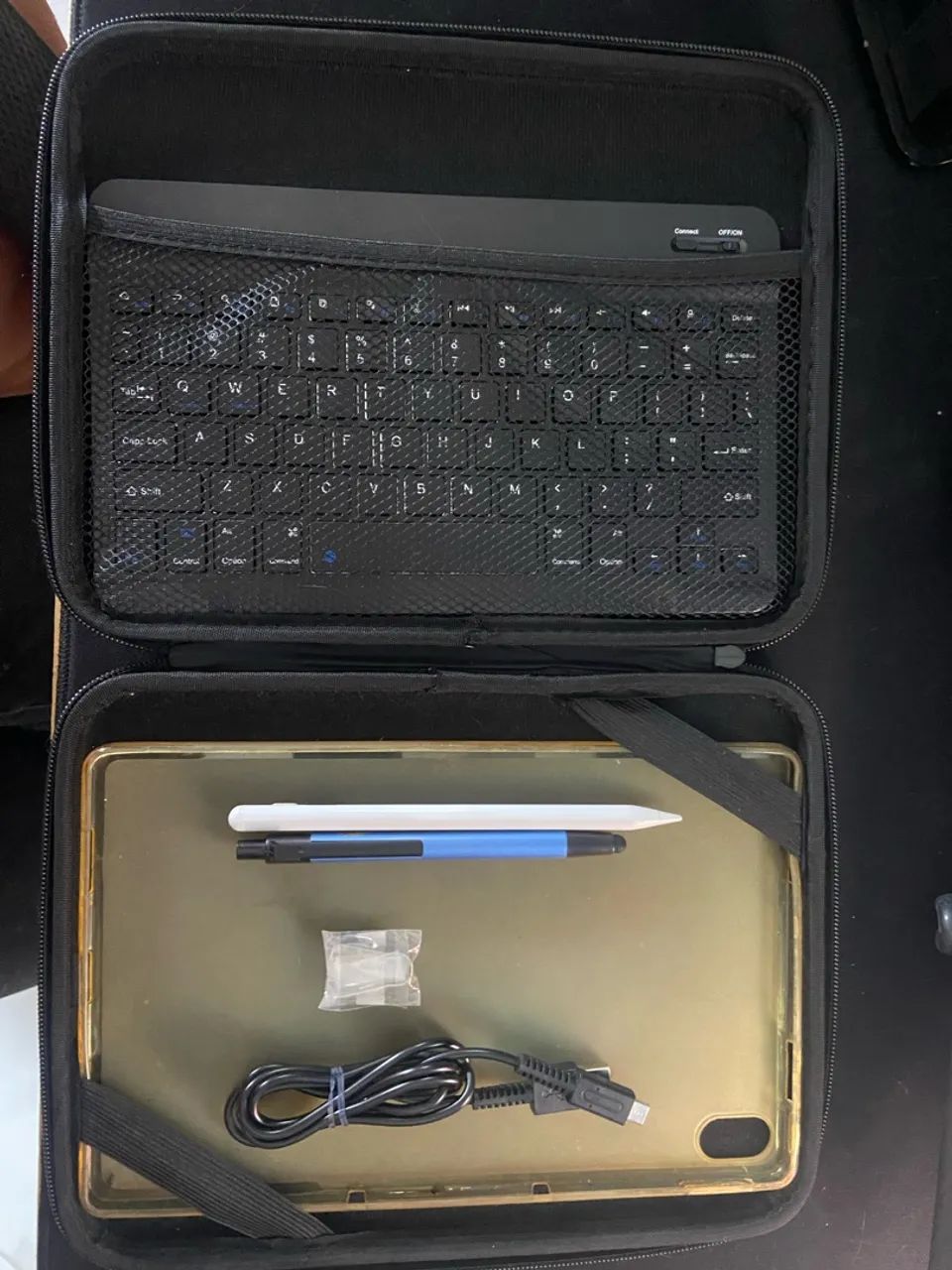 Tablet Lenovo com capa e teclado. TB-j606f 128 Gb - Foto 3