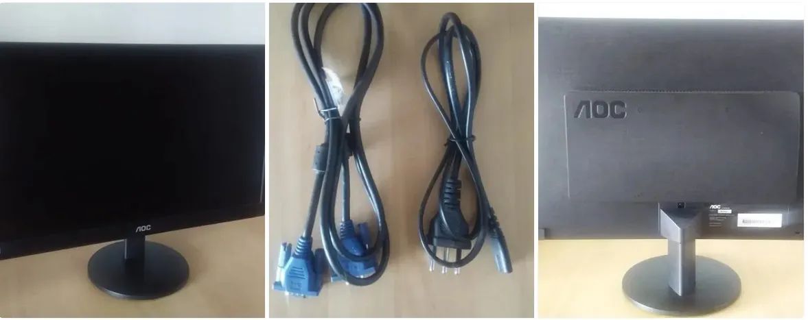 Monitor AOC 18,5, seminovo