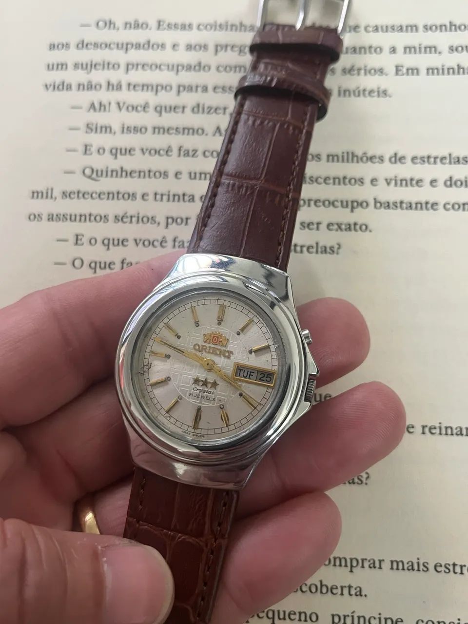 Relógio Orient Automático clássico antigo  - Foto 3