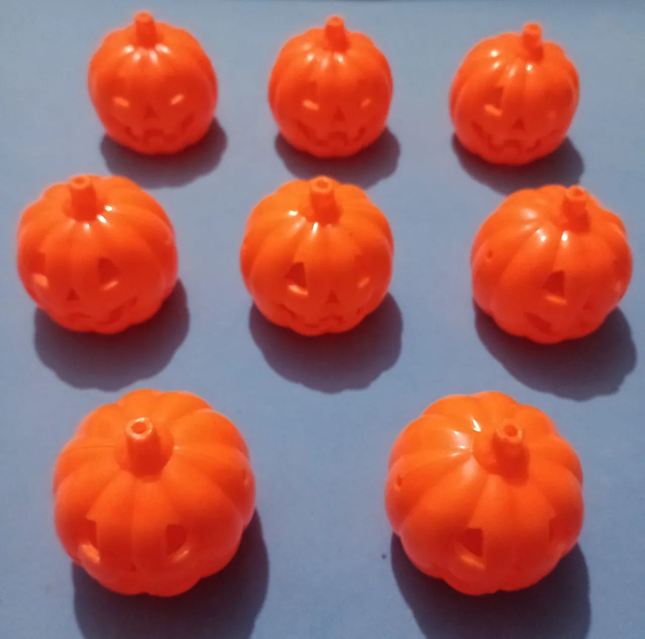 Lote Abóboras decoração Halloween 