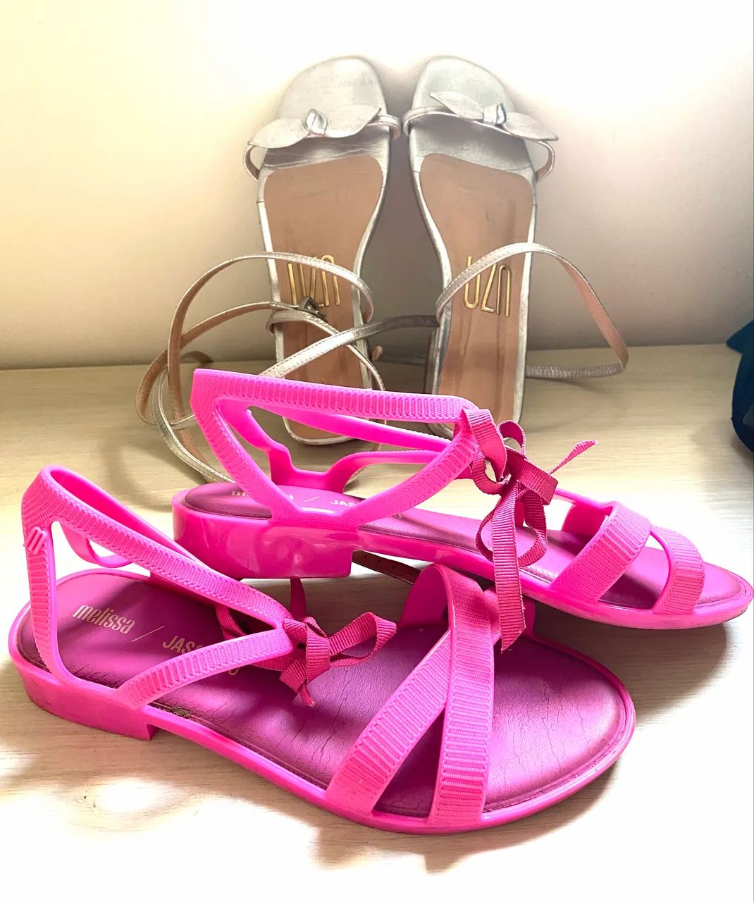 Sandália Melissa e UZA num 34