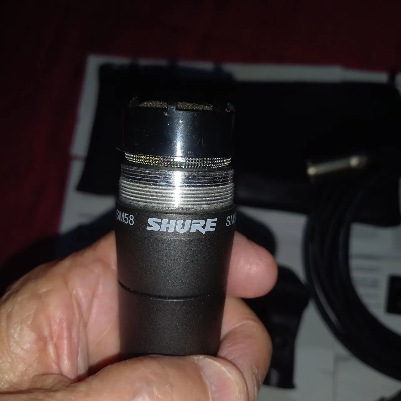 Shure sm58 original usa americano  - Foto 2