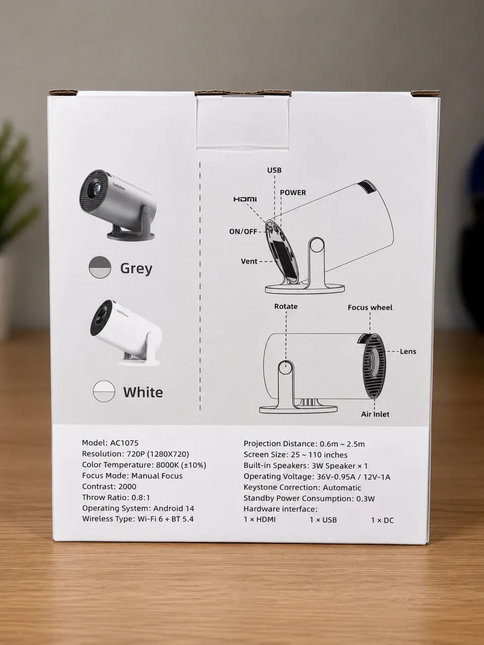 Projetor Bettdow Smart Android Pro - Foto 2