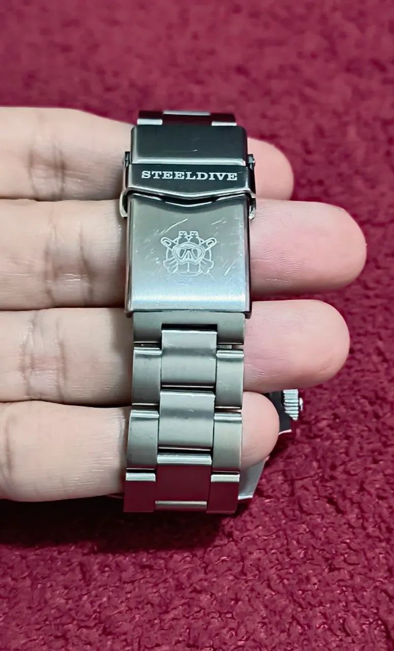 "Relógio Steeldive SD8205 Quartz" - Foto 4