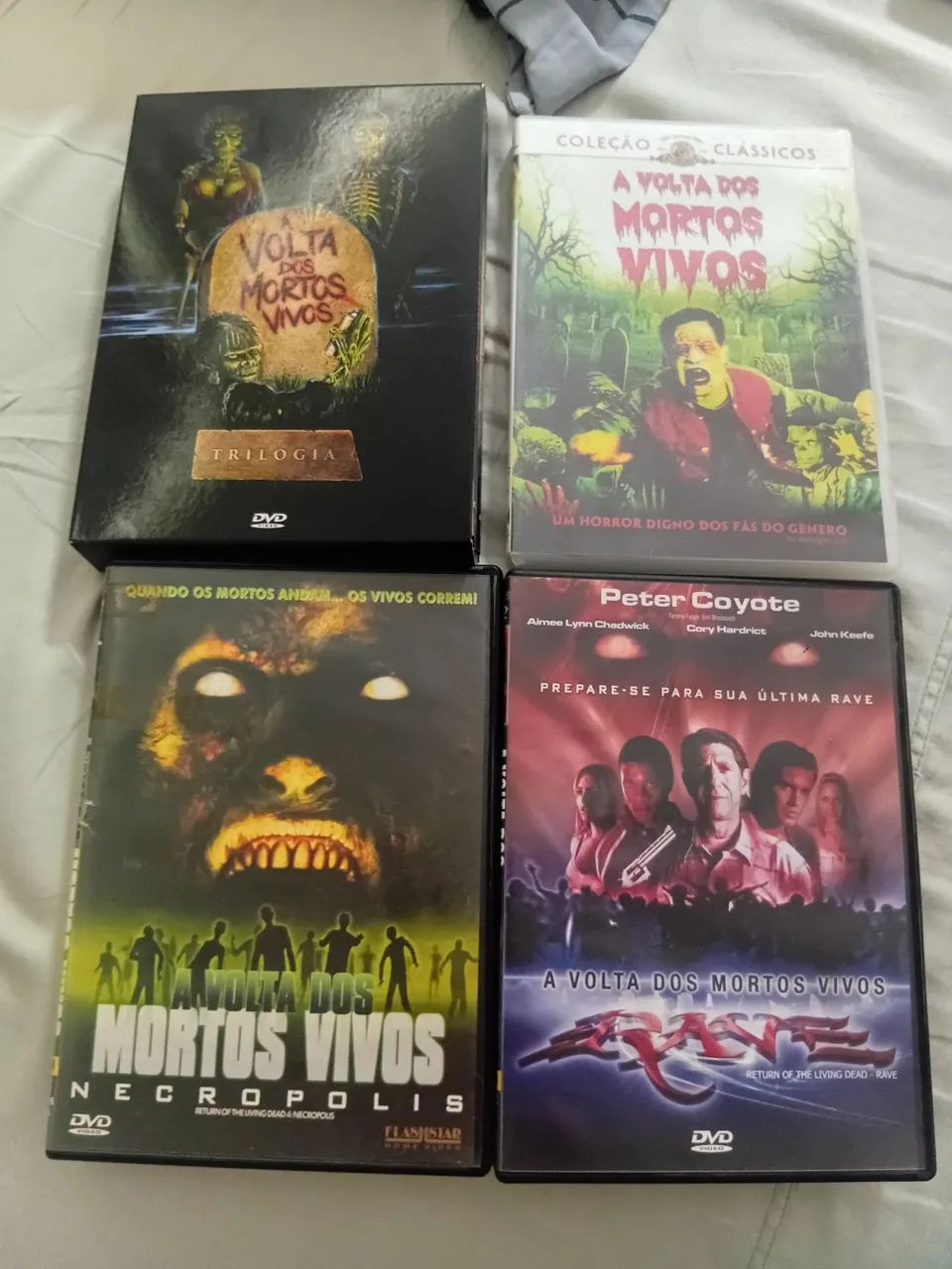 Coleção dvd A Volta dos Mortos Vivos