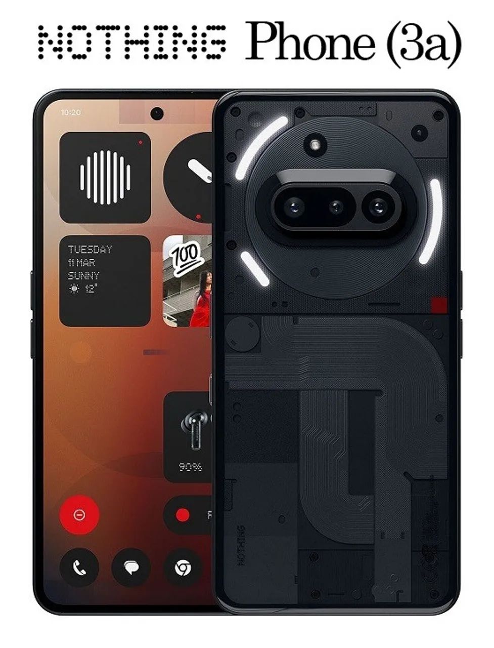 新品同様 Nothing Phone (3a) 128GB 8GB RAM 黒 Nothing Phone 3a 8GB 128GB - Celulares e Smartphones - Centro