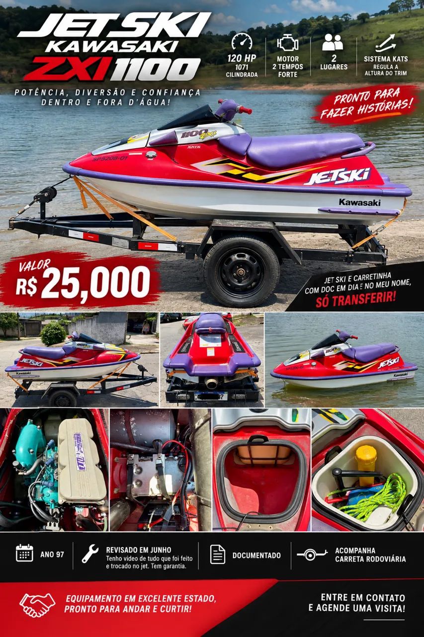 Jet Ski Kawasaki ZXI1100