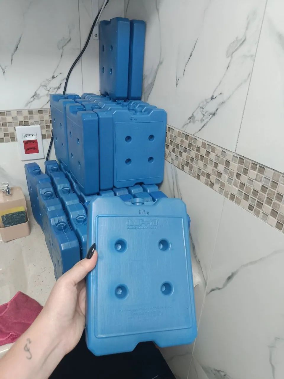 40 Gelo reutilizável artificial 