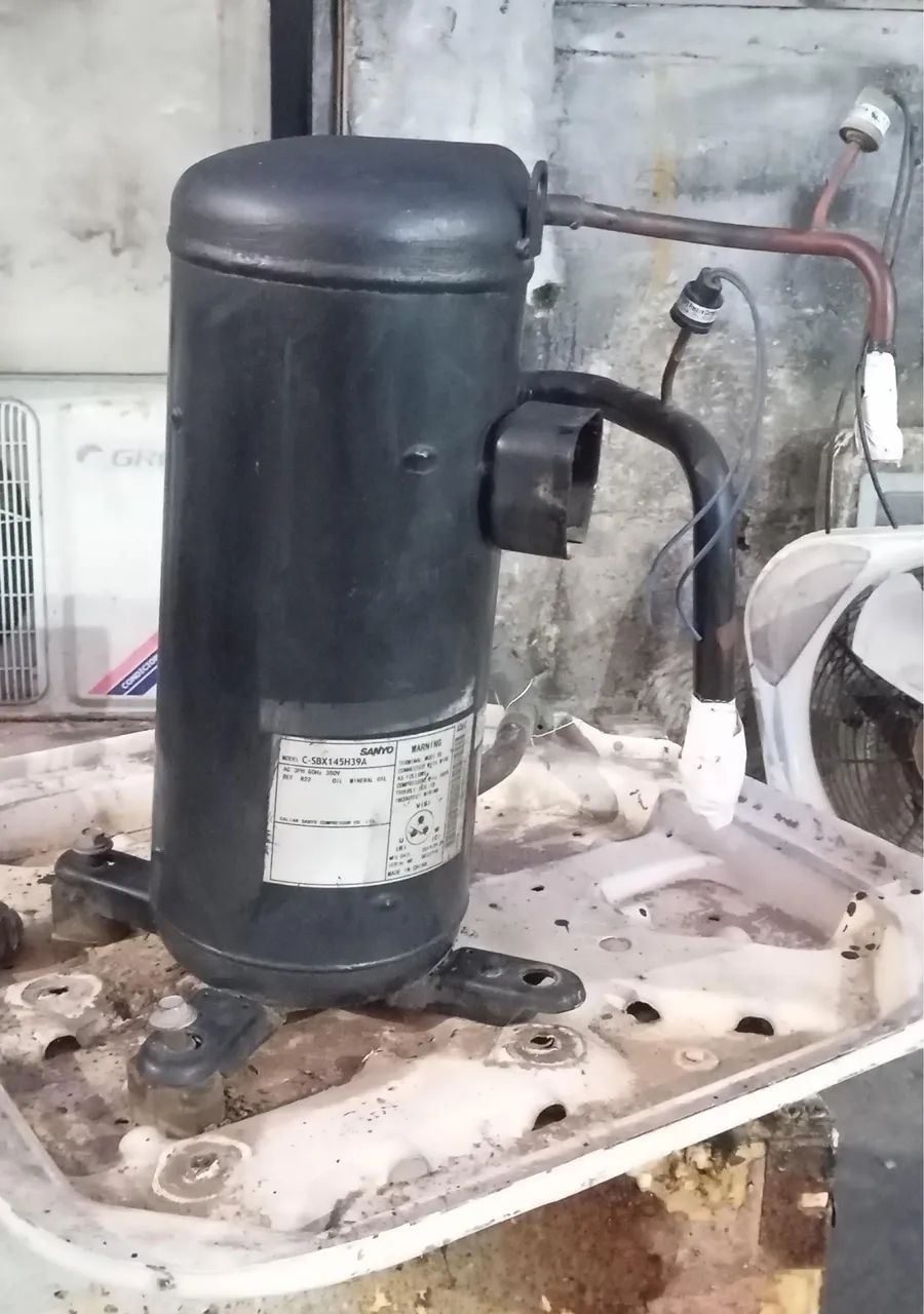 Motor compressor R410 e R22  - Foto 3