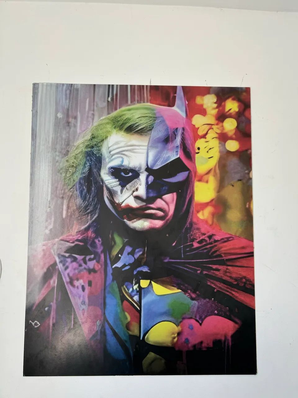 Quadro decorativo Batman/coringa  - Foto 4