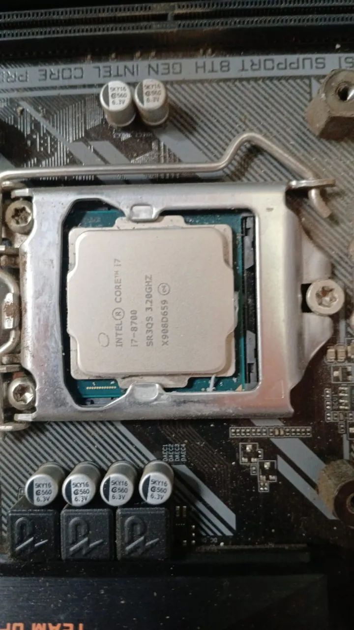 Processador Intel Core i7 8700