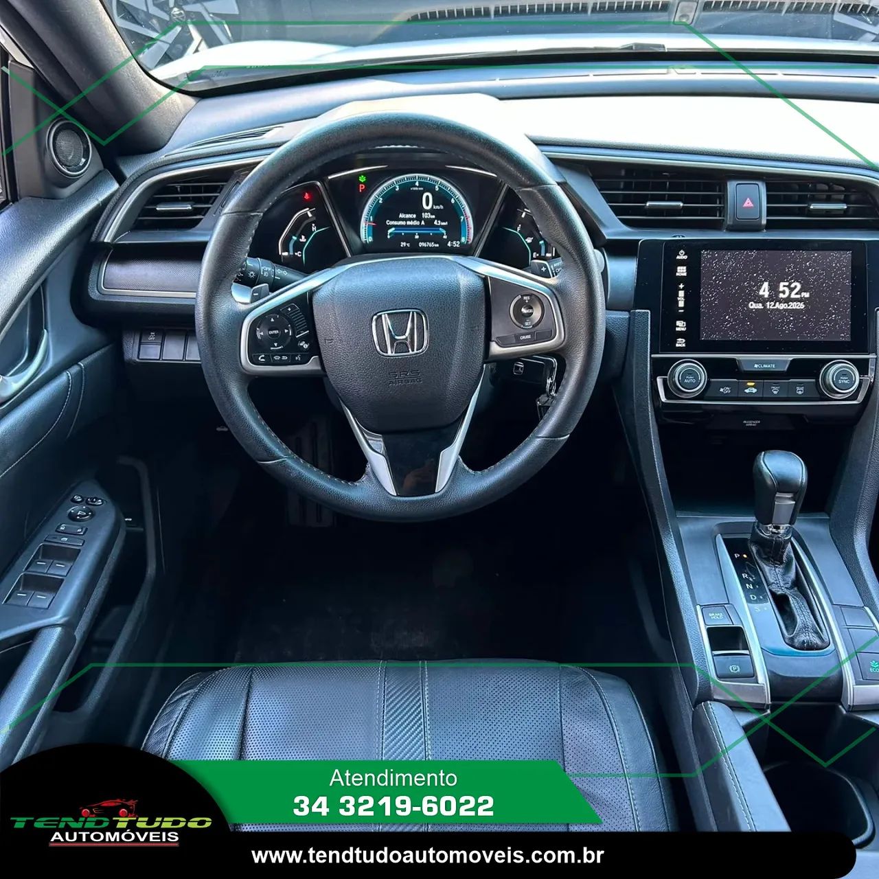 Honda Civic EXL CVT 2017 - Foto 5