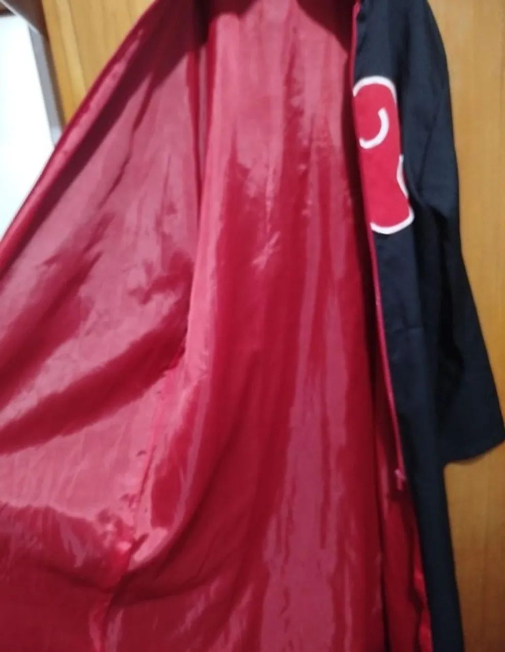 manto da akatsuki-naruto cosplay - Foto 2