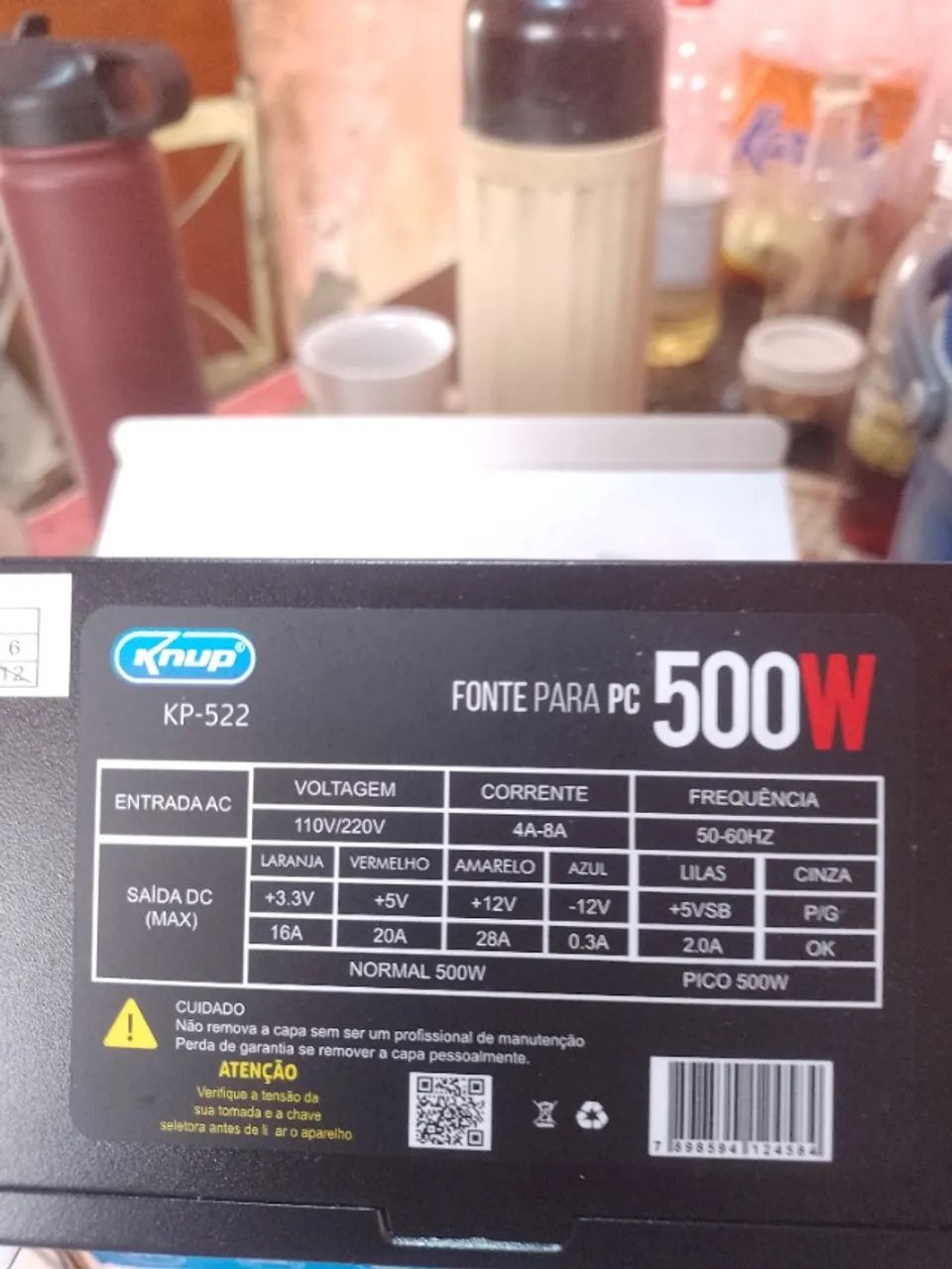 Fonte de pc 500w - Foto 3