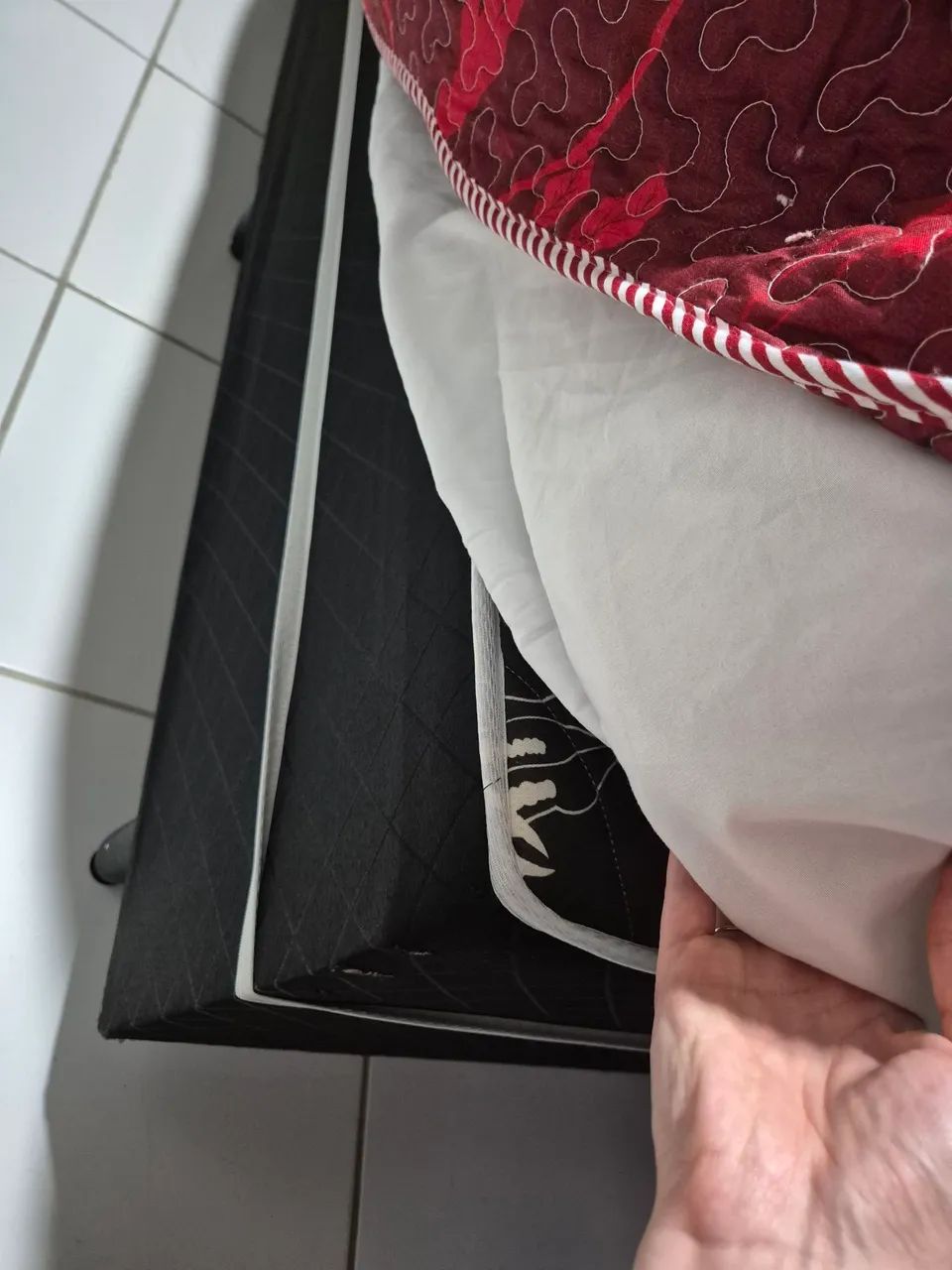 Vendo cama casal box - Foto 2