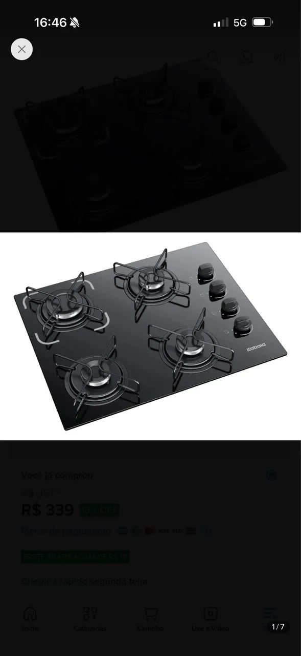 Cooktop Itatiaia