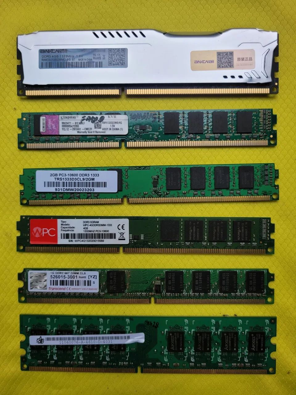 Peças de computador 